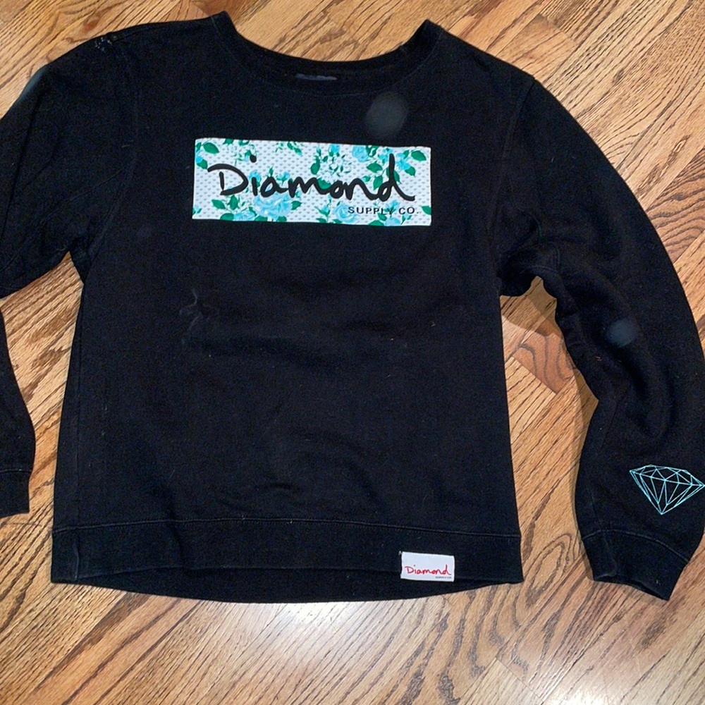 Diamond Supply Company Workout Sweatshirt